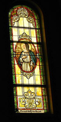 Sister Mary of the Divine Heart Window photo by Dave Daniszewski