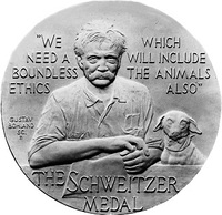 Schweitzer Medal front