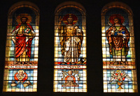 Apostles Matthew, Peter, and John