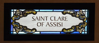 St. Clare of Assisi predella
