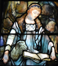 Saint Agnes detail