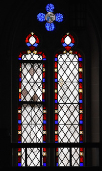 Grisaille glass by Friederichs and Staffin
