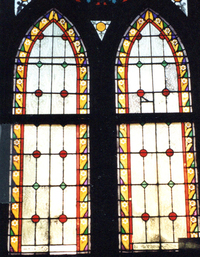 Rose Window, Original, Lower portions