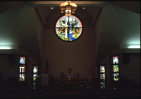 Interior View, facing altar