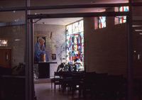 Mary Chapel (The window on left by the exit sign appears to be a reflection)