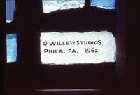 Willet Studios, Phila. Pa. 1962