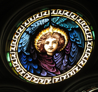 Angel medallion