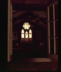 Trinity Window, above altar
