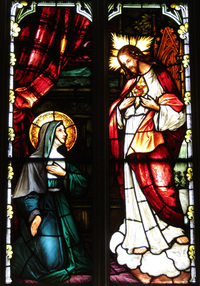 St. Margaret Mary Alacoque close-up