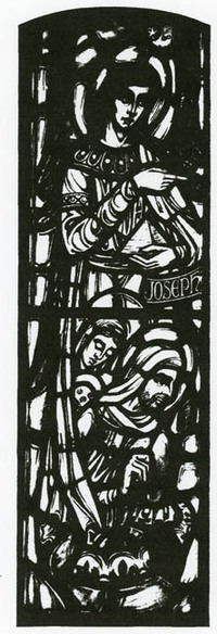 Messenger to Joseph, Willet studio sketch