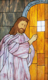 Jesus Knocking at Door 