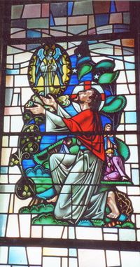 Jesus in Gethsemane 