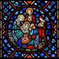 Shepherds Praising Christ Child
