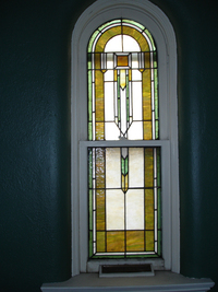Southwest Corner Room, Tall Window