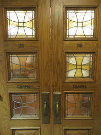 The doors to the Little Chapel