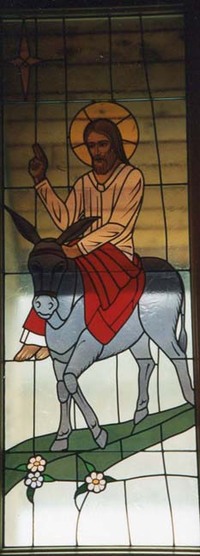 Jesus on the Donkey