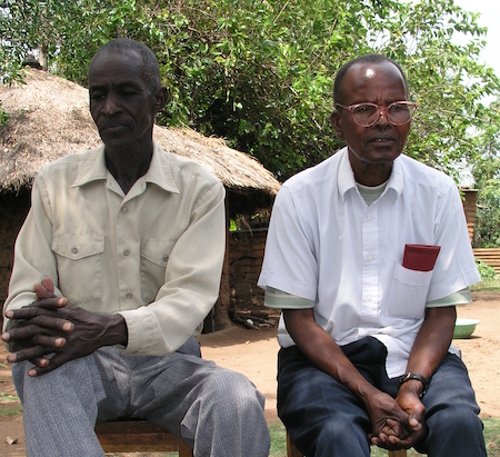 Photograph of George Wambura Gehamba and Samweli Muya Mongita