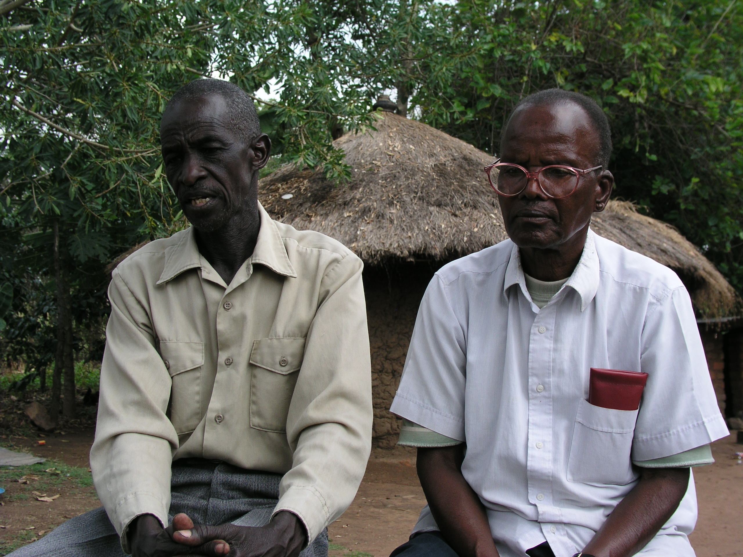 Photograph of George Wambura Gehamba and Samweli Muya Mongita